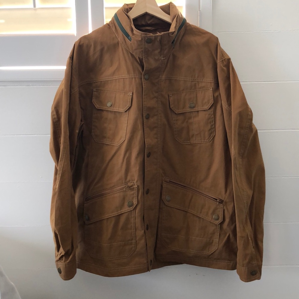 Orvis duck cloth field coat